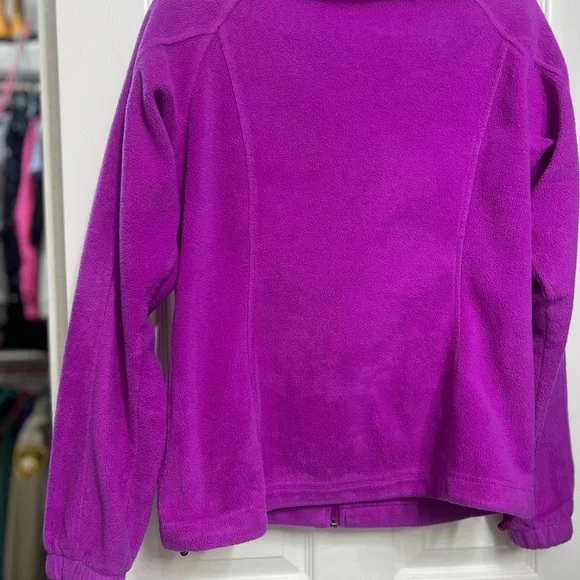 Columbia Women's Purple Fleece Jacket - Picture 5 of 5